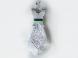 Irish "Mother of the Groom" Wedding Dress Hanky